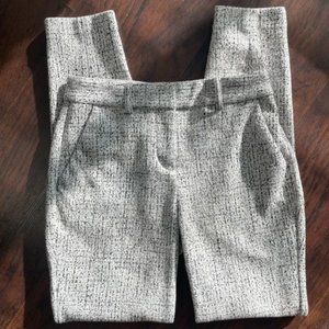 Express columnist skinny straight ankle speckled dress pants